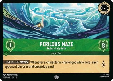 Lorcana - Perilous Maze - 101/204 - Common - Azurite Sea - Top CollectiblesCollectible CardsLorcana