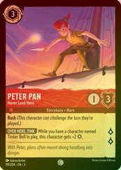 Lorcana - Peter Pan (Never Land Hero) - 119/204 - Common (Foil) - Into the Inklands - Top CollectiblesCollectible CardsLorcana