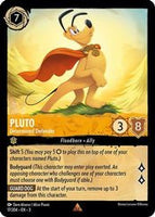 Lorcana - Pluto (Determined Defender) - 17/204 - Rare - Into the Inklands - Top CollectiblesCollectible CardsLorcana