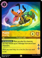 Lorcana - Pluto (Rescue Dog) - 20/204 - Common (Foil) - Ursula's Return - Top CollectiblesCollectible CardsLorcana