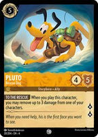 Lorcana - Pluto (Rescue Dog) - 20/204 - Common - Ursula's Return - Top CollectiblesCollectible CardsLorcana