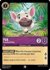 Lorcana - Pua (Potbellied Buddy) - 53/204 - Common - Into the Inklands - Top CollectiblesCollectible CardsLorcana