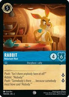 Lorcana - Rabbit (Reluctant Host) - 158/204 - Common - Rise of the Floodborn - Top CollectiblesCollectible CardsLorcana