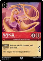 Lorcana - Rapunzel (Letting Down Her Hair) - 121/204 - Uncommon - The First Chapter - Top CollectiblesCollectible CardsLorcana