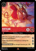 Lorcana - Ratigan (Party Crasher) - 123/204 - Rare - Shimmering Skies - Top CollectiblesCollectible CardsLorcana