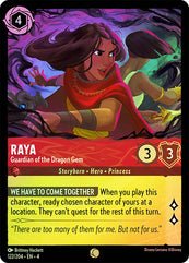 Lorcana - Raya (Guardian of the Dragon Gem) - 122/204 - Common (Foil) - Ursula&