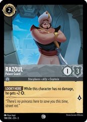 Lorcana - Razoul (Palace Guard) - 188/204 - Common - Into the Inklands - Top CollectiblesCollectible CardsLorcana