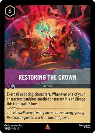 Lorcana - Restoring the Crown - 83/204 - Rare - Archazia's Island - Top CollectiblesCollectible CardsLorcana