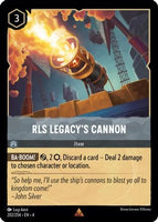 Lorcana - RLS Legacy's Cannon - 202/204 - Rare - Ursula's Return - Top CollectiblesCollectible CardsLorcana