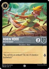 Lorcana - Robin Hood (Beloved Outlaw) - 189/204 - Common - Into the Inklands - Top CollectiblesCollectible CardsLorcana