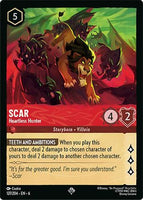 Lorcana - Scar (Heartless Hunter) - 127/204 - Super Rare