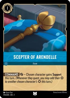 Lorcana - Scepter of Arendelle - 170/204 - Uncommon - The First Chapter - Top CollectiblesCollectible CardsLorcana