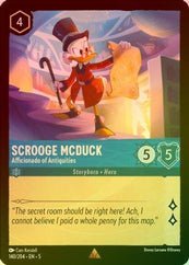 Lorcana - Scrooge McDuck (Afficionado of Antiquities) - 140/204 - Rare (Foil) - Shimmering Skies - Top CollectiblesCollectible CardsLorcana