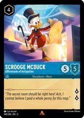 Lorcana - Scrooge McDuck (Afficionado of Antiquities) - 140/204 - Rare - Shimmering Skies - Top CollectiblesCollectible CardsLorcana