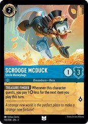 Lorcana - Scrooge McDuck (Uncle Moneybags) - 155/204 - Uncommon - Into the Inklands - Top CollectiblesCollectible CardsLorcana