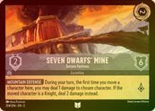 Lorcana - Seven Dwarfs' Mine (Secure Fortress) - 204/204 - Uncommon (Foil) - Shimmering Skies - Top CollectiblesCollectible CardsLorcana