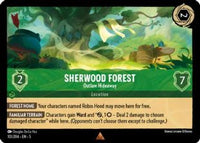 Lorcana - Sherwood Forest (Outlaw Hideaway) - 101/204 - Rare - Shimmering Skies - Top CollectiblesCollectible CardsLorcana