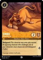 Lorcana - Simba (Protective Cub) - 20/204 - Common - The First Chapter - Top CollectiblesCollectible CardsLorcana