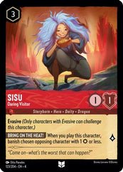 Lorcana - Sisu (Daring Visitor) - 123/204 - Uncommon - Ursula's Return - Top CollectiblesCollectible CardsLorcana