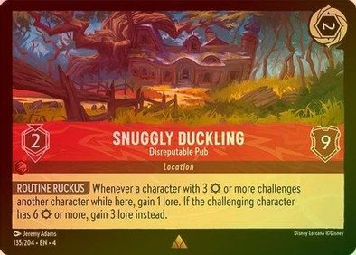 Lorcana - Snuggly Duckling - 135/204 - Rare (Foil) - Ursula&