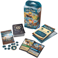 Lorcana - Starter Deck (Emerald & Sapphire) - Azurite Sea Series Top Collectibles Lorcana - Starter Deck (Emerald & Sapphire) - Azurite Sea Series Top Collectibles