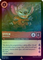 Lorcana - Stitch (Abomination) - 125/204 - Rare (Foil) - Into the Inklands - Top CollectiblesCollectible CardsLorcana