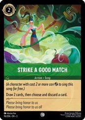 Lorcana - Strike a Good Match - 96/204 - Common - Into the Inklands - Top CollectiblesCollectible CardsLorcana