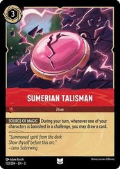 Lorcana - Sumerian Talisman - 133/204 - Uncommon - Into the Inklands - Top CollectiblesCollectible CardsLorcana