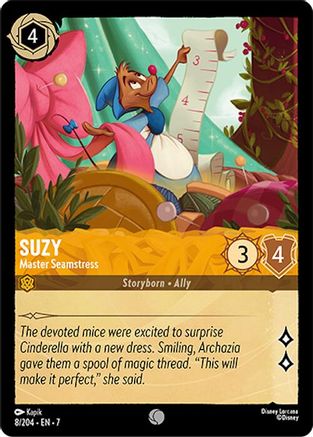 Lorcana - Suzy (Master Seamstress) - 8/204 - Common - Archazia&