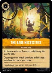 Lorcana - The Bare Necessities - 28/204 - Rare - Into the Inklands - Top CollectiblesCollectible CardsLorcana