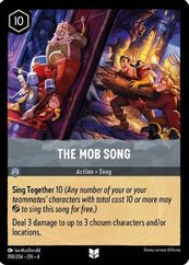 Lorcana - The Mob Song - 198/204 - Uncommon - Ursula's Return - Top CollectiblesCollectible CardsLorcana