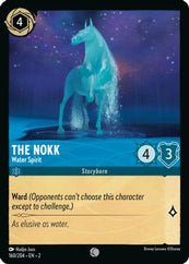 Lorcana - The Nokk (Water Spirit) - 160/204 - Common - Rise of the Floodborn - Top CollectiblesCollectible CardsLorcana