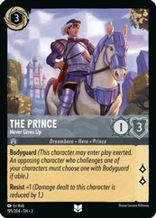 Lorcana - The Prince (Never Gives Up) - 195/204 - Uncommon - Rise of the Floodborn - Top CollectiblesCollectible CardsLorcana