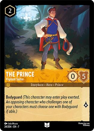 Lorcana - The Prince (Vigilant Suitor) - 24/204 - Uncommon - Archazia&