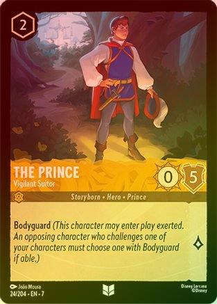 Lorcana - The Prince (Vigilant Suitor) - 24/204 - Uncommon (Foil) - Archazia&