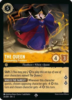 Lorcana - The Queen (Commanding Presence) - 26/204 - Super Rare - Rise of the Floodborn - Top CollectiblesCollectible CardsLorcana