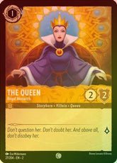 Lorcana - The Queen (Regal Monarch) - 27/204 - Common (Foil) - Rise of the Floodborn - Top CollectiblesCollectible CardsLorcana