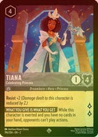 Lorcana - Tiana (Celebrating Princess) - 196/204 - Super Rare (Foil) - Rise of the Floodborn - Top CollectiblesCollectible CardsLorcana