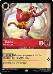 Lorcana - Tigger (One of a Kind) - 127/204 - Common - Rise of the Floodborn - Top CollectiblesCollectible CardsLorcana