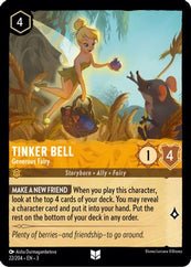 Lorcana - Tinker Bell (Generous Fairy) - 22/204 - Uncommon - Into the Inklands - Top CollectiblesCollectible CardsLorcana