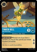 Lorcana - Tinker Bell (Very Clever Fairy) - 157/204 - Super Rare - Into the Inklands - Top CollectiblesCollectible CardsLorcana