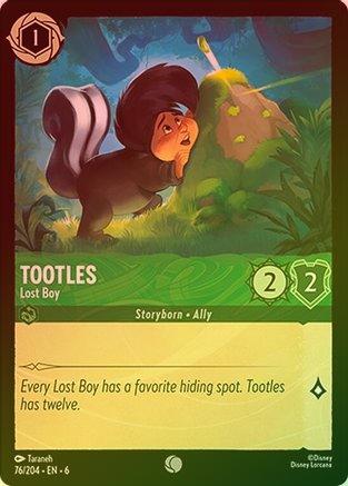 Lorcana - Tootles (Lost Boy) - 76/204 - Common (Foil) - Azurite Sea - Top CollectiblesCollectible CardsLorcana