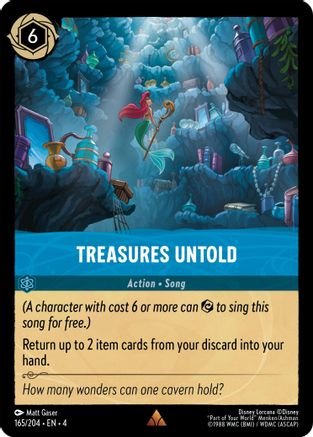 Lorcana - Treasures Untold - 165/204 - Rare - Ursula&