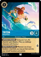 Lorcana - Triton (Young Prince) - 160/204 - Uncommon - Ursula's Return - Top CollectiblesCollectible CardsLorcana