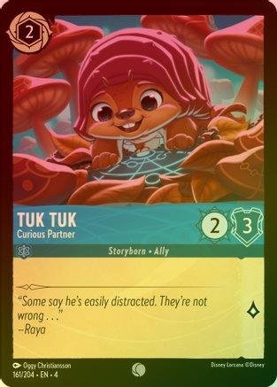 Lorcana - Tuk Tuk (Curious Partner) - 161/204 - Common (Foil) - Ursula&