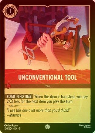 Lorcana - Unconventional Tool - 150/204 - Common (Foil) - Archazia's Island - Top CollectiblesCollectible CardsLorcana