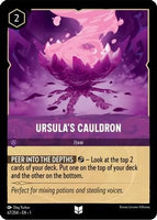 Lorcana - Ursula's Cauldron - 67/204 - Uncommon - The First Chapter - Top CollectiblesCollectible CardsLorcana