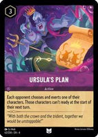 Lorcana - Ursula's Plan - 63/204 - Uncommon - Ursula's Return - Top CollectiblesCollectible CardsLorcana