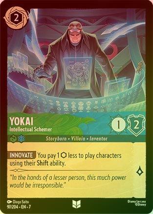 Lorcana - Yokai (Intellectual Schemer) - 97/204 - Uncommon (Foil) - Archazia's Island - Top CollectiblesCollectible CardsLorcana