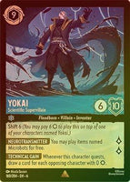 Lorcana - Yokai (Scientific Supervillain) - 160/204 - Rare (Foil) - Azurite Sea - Top CollectiblesCollectible CardsLorcana